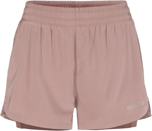 Craft - Women's Adv Essence 2-in-1 Shorts 2 - Laufshorts Gr XL braun