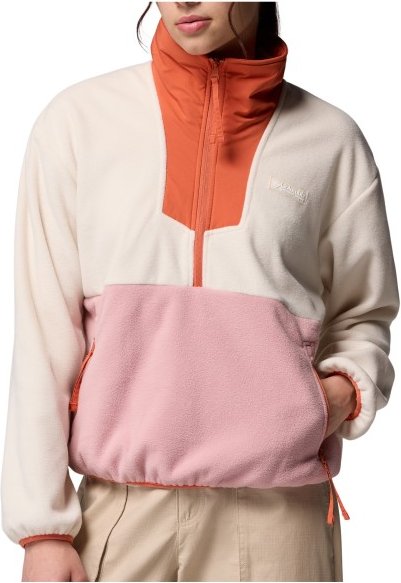Thumbnail - Columbia - Women's Sequoia Grove 1/2 Zip Fleece - Fleecepullover Gr M rosa