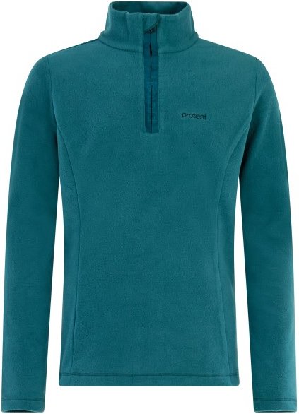 Protest - Kid's Remutey 1/4 Zip Active Top - Fleecepullover Gr 104 türkis/blau