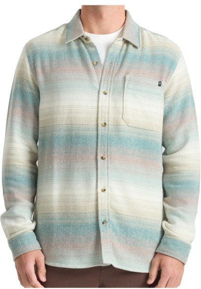 Roark - Crossroads Flannel - Hemd Gr S grau