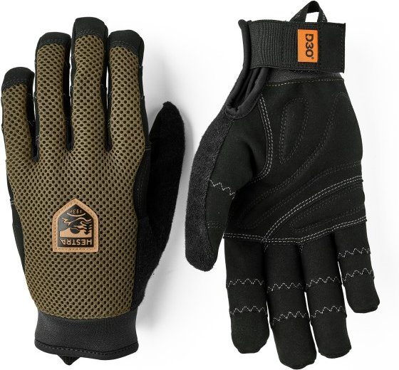 Hestra - Ergo Grip Enduro D3O 5 Finger - Handschuhe Gr 7 schwarz
