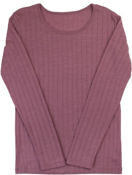 Joha - Kid's Blouse Long Sleeves - Merinolongsleeve Gr L lila