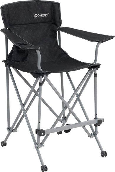 Outwell - Catamarca Junior - Kinderschlafsack Gr 63 x 53 x 88 cm (BxTxH) grau/schwarz