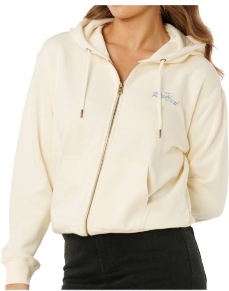 Rip Curl - Women's Lay Day Relaxed Zip Through - Sweat- & Trainingsjacke Gr XL weiß/beige