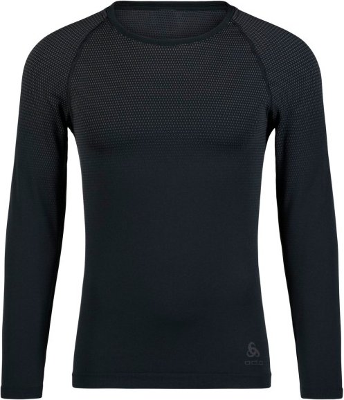 Odlo - Baselayer Top Crew Neck L/S Performance Light Eco - Kunstfaserunterwäsche Gr XXL schwarz