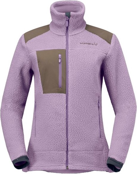 Thumbnail - Norrøna - Women's Trollveggen Warm3 Jacket - Fleecejacke Gr L rosa