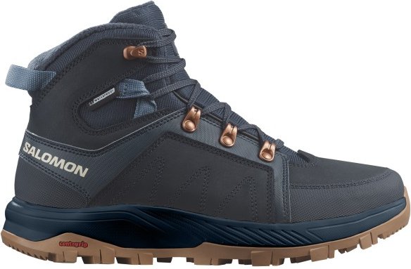 Thumbnail - Salomon - Women's Outchill Thinsulate Climasalomon WP - Winterschuhe Gr 42 blau