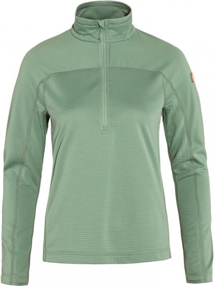 Fjällräven - Women's Abisko Lite Fleece Half Zip - Fleecepullover Gr XXS grün/türkis