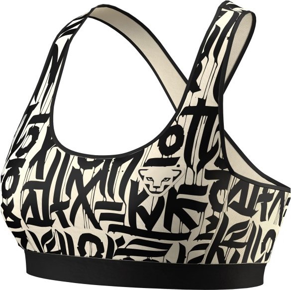 Dynafit - Women's Alpine Graphic Bra - Sport-BH Gr M schwarz