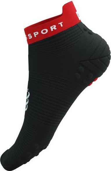 Compressport - Pro Racing Socks V4.0 Run Low - Laufsocken Gr T3 - EU: 42-44 schwarz