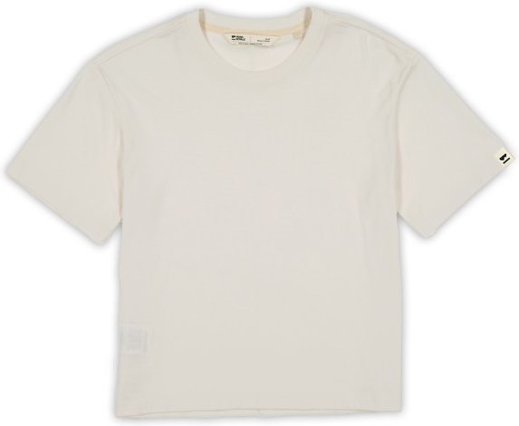 Mons Royale - Women's Yonder Merino Organic Cotton T-Shirt - T-Shirt Gr L beige