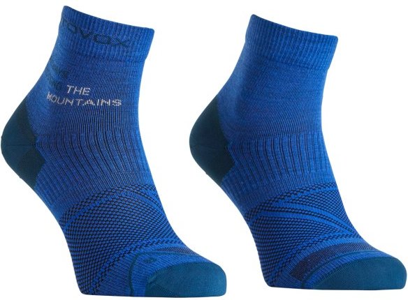 Ortovox - Alpine Light Quarter Socks - Wandersocken Gr 39-41 blau