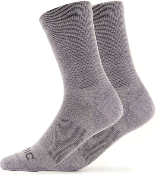 Thumbnail - Stoic - Merino Everyday Crew Solid Socks - Merinosocken Gr 39-41 grau