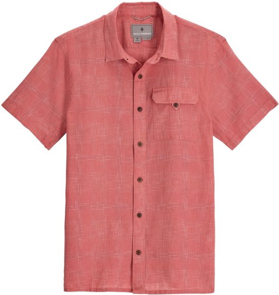 Royal Robbins - Hempline Spaced S/S - Hemd Gr XXL rosa