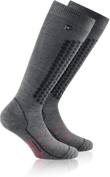 Thumbnail - Rohner - Compression Touring Light - Skisocken Gr 44-46 grau