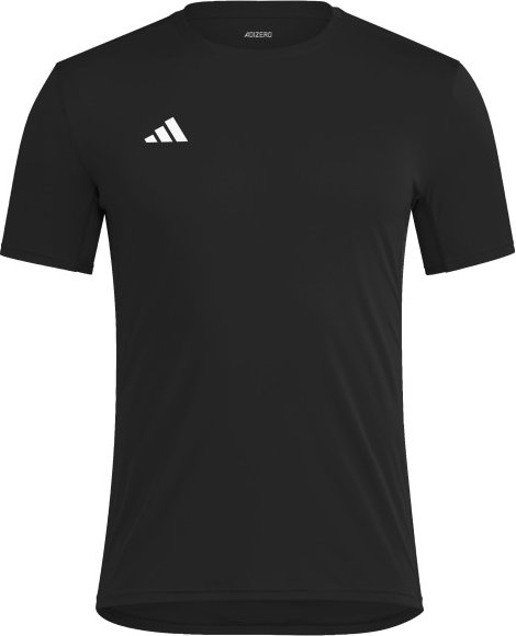 adidas - Adizero E Tee - Laufshirt Gr S schwarz