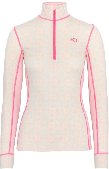 Kari Traa - Women's Rose Half-Zip - Merinounterwäsche Gr L weiß