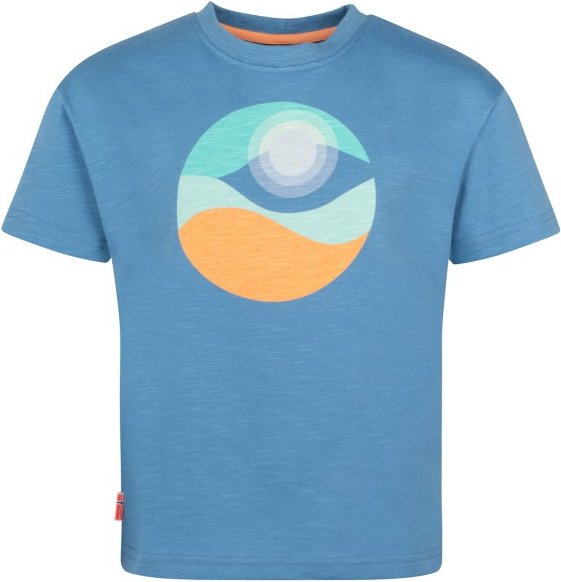 Trollkids - Girl's Halsafjord T-Shirt - T-Shirt Gr 98 blau