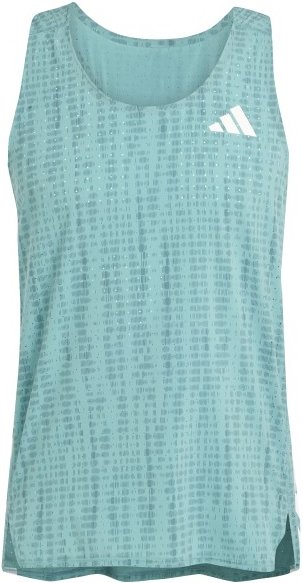 adidas - Adizero Running Singlet - Laufshirt Gr S türkis