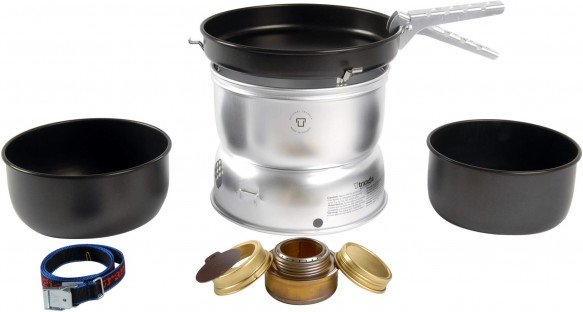 Trangia - 25-5 Spiritus Sturmkocher - Spirituskocher grau