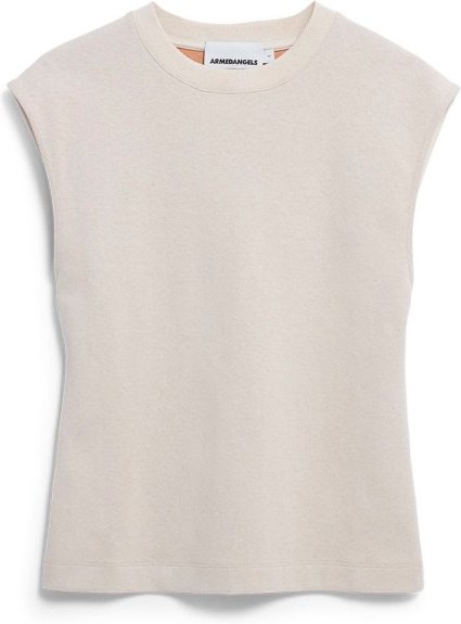 Thumbnail - ARMEDANGELS - Women's Un-Wasted Top - Top Gr XXL beige