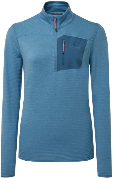 Mountain Equipment - Women's Lumiko Zip T - Fleecepullover Gr 42 blau