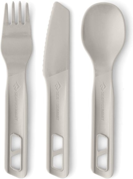 Thumbnail - Sea to Summit - Horizon Cutlery Set (3 Pieces) - Besteck-Set grau