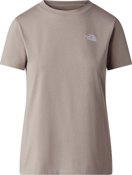 The North Face - Women's Evolution Simple Dome Short Sleeve - T-Shirt Gr L grau/braun