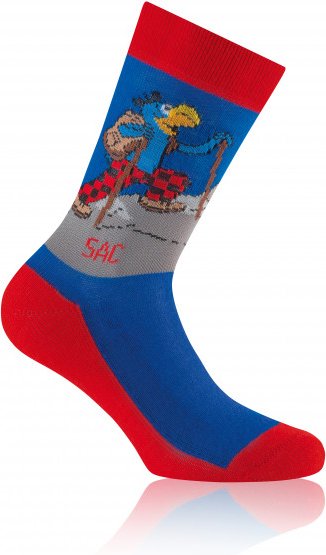 Rohner - Kid's SAC Globi Trekking - Wandersocken Gr 31-34 bunt