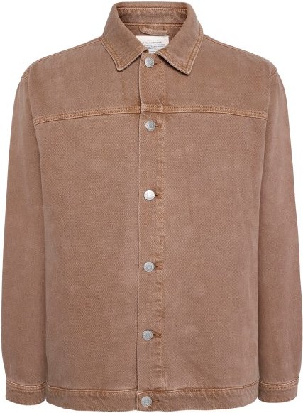 KnowledgeCotton Apparel - Twill Workwear Jacket - Freizeitjacke Gr XXL braun