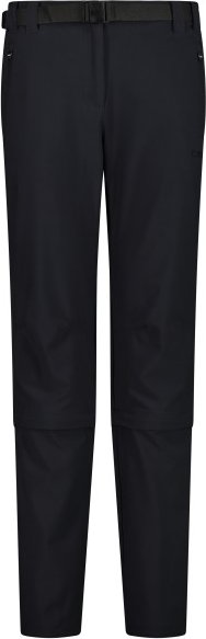 CMP - Women's Stretch Zip Off Pant - Zip-Off-Hose Gr 46 schwarz