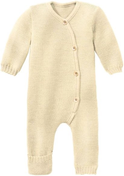 disana - Kid's Strick-Overall - Overall Gr 74/80 beige