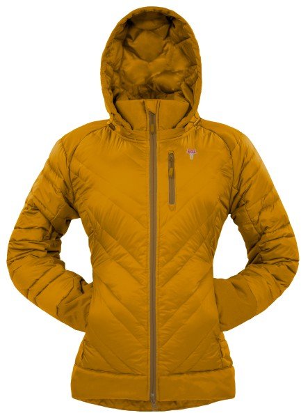 Thumbnail - Grüezi Bag - Women's Lightful DownWool Jacket - Daunenjacke Gr M braun