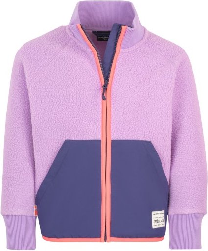 Trollkids - Girl's Vega Jacket - Fleecejacke Gr 128 rosa