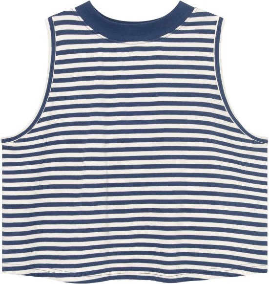 DEDICATED - Women's Top Namsos Stripes - Top Gr XL weiß