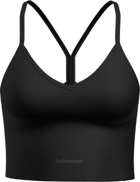 Icebreaker - Women's Merino 260 Seamless Rib Strappy Tank - Merinoshirt Gr M schwarz