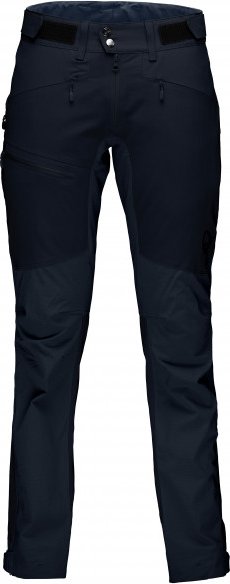 Norrøna - Women's Falketind Flex1 Heavy Duty Pants - Trekkinghose Gr L blau