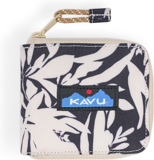 KAVU - Zip Around - Geldbeutel bw fronds