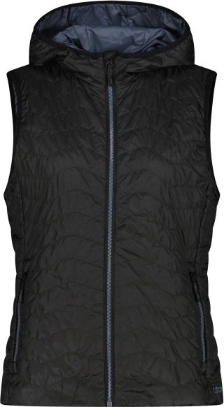 Thumbnail - CMP - Women's Vest Fix Hood - Kunstfaserweste Gr 46 schwarz