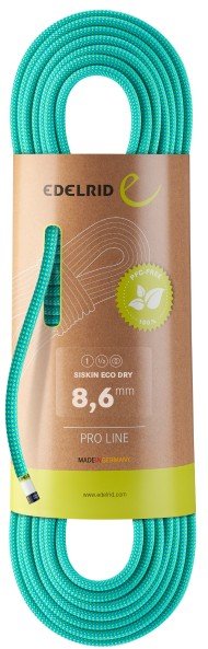 Edelrid - Siskin Eco Dry 8,6 - Einfachseil Gr 70 m bunt