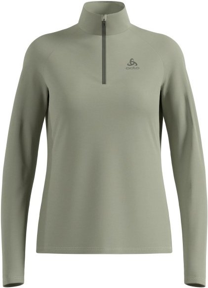 Thumbnail - Odlo - Women's Besso Mid Layer 1/2 Zip - Fleecepullover Gr S oliv