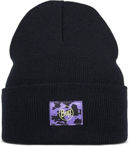 Buff - Kid's Knitted Beanie Bery - Mütze Gr One Size schwarz