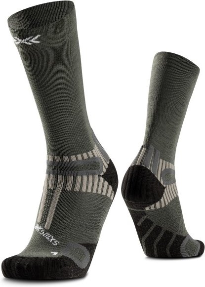 X-Socks - Hike Perform Merino Crew - Wandersocken Gr 35-36 grau