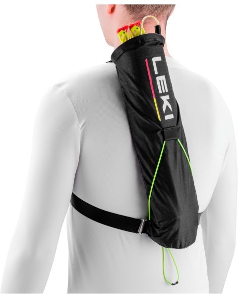 Leki - Trail Running Quiver - Laufrucksack Gr One Size grau