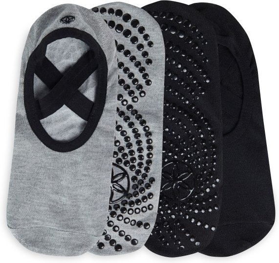 GAIAM - Women's Grippy Yoga Barre Socks - Sonstiges Yogazubehör Gr One Size dovetail