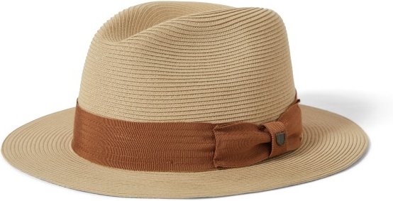 Brixton - Roma Straw Packable Fedora - Hut Gr S/M - 56-58 cm beige