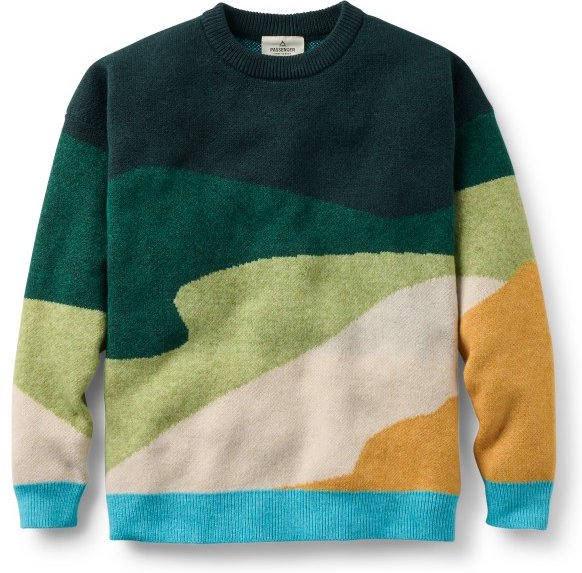 Passenger - Women's Scenic Recycled Knitted Jumper - Pullover Gr L bunt