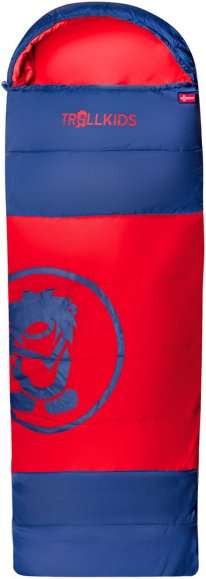 Thumbnail - Trollkids - Kid's Midnight Sun Dreamer - Kinderschlafsack Gr 150-185 x 65 cm - Body Length: 130-170 cm blau/rot