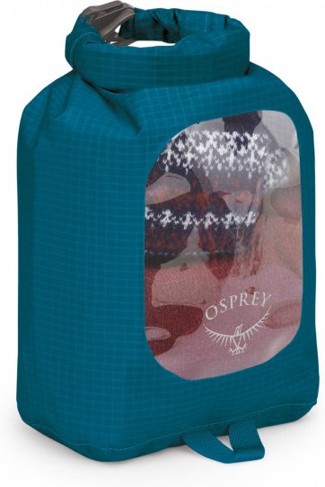 Osprey - Dry Sack 3 with Window - Packsack Gr 3 l blau