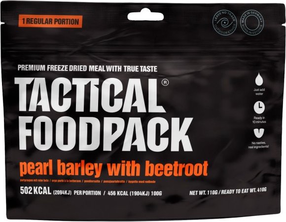 TACTICAL FOODPACK - Pearl Barley With Beetroot Gr 110 g